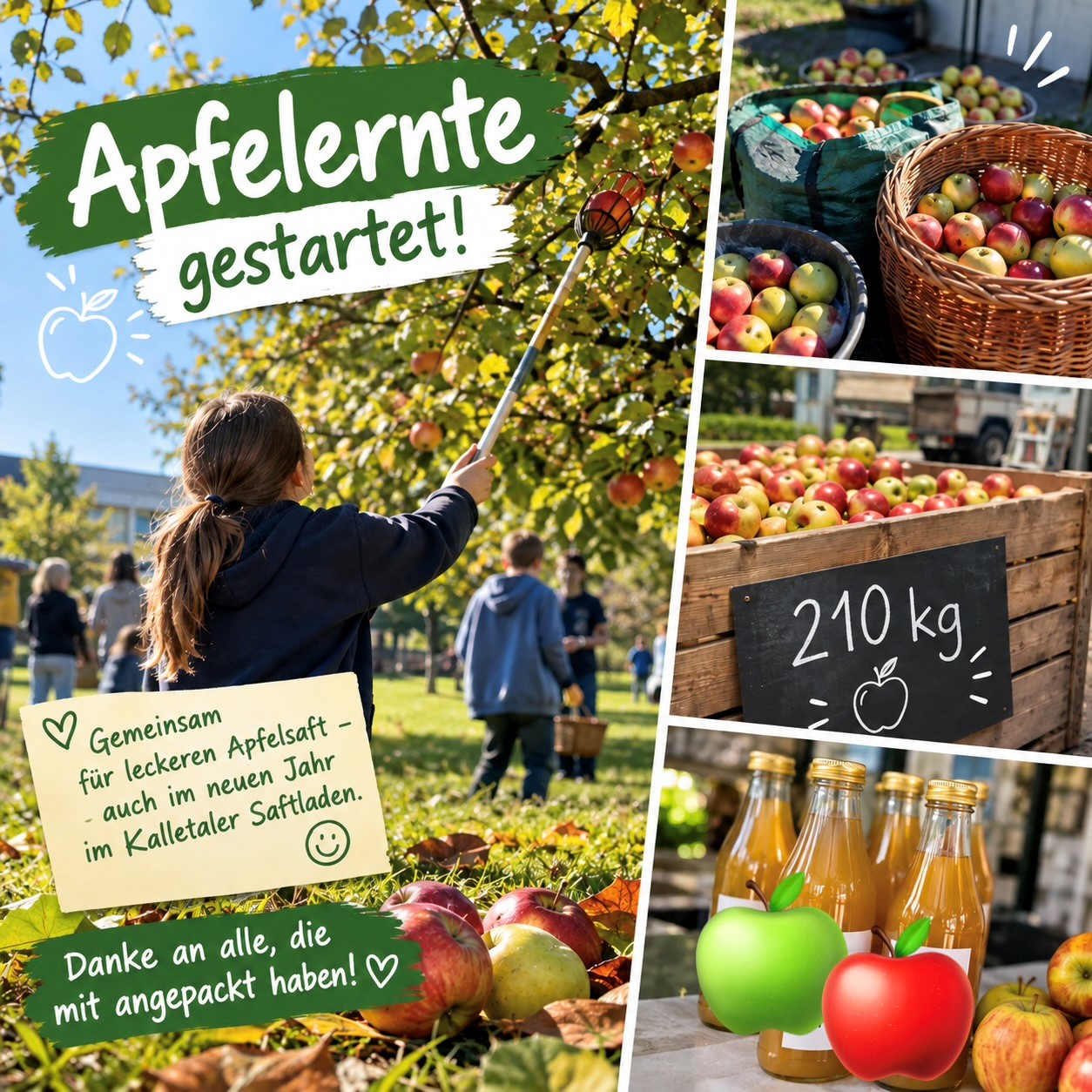 Apfelernte